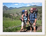 Wyoming2008 014 * Richele and Pat about to begin backpacking the Black Canyon of the Yellowstone River * Richele and Pat about to begin backpacking the Black Canyon of the Yellowstone River * 3072 x 2304 * (3.44MB)